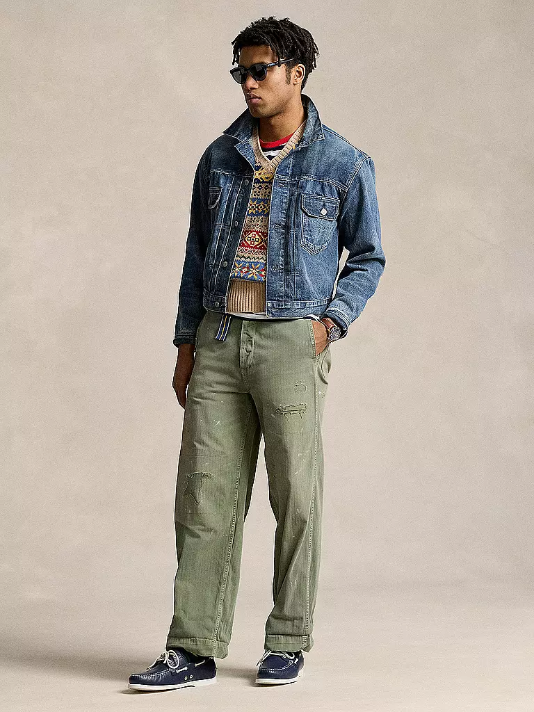 POLO RALPH LAUREN Jeansjacke blau