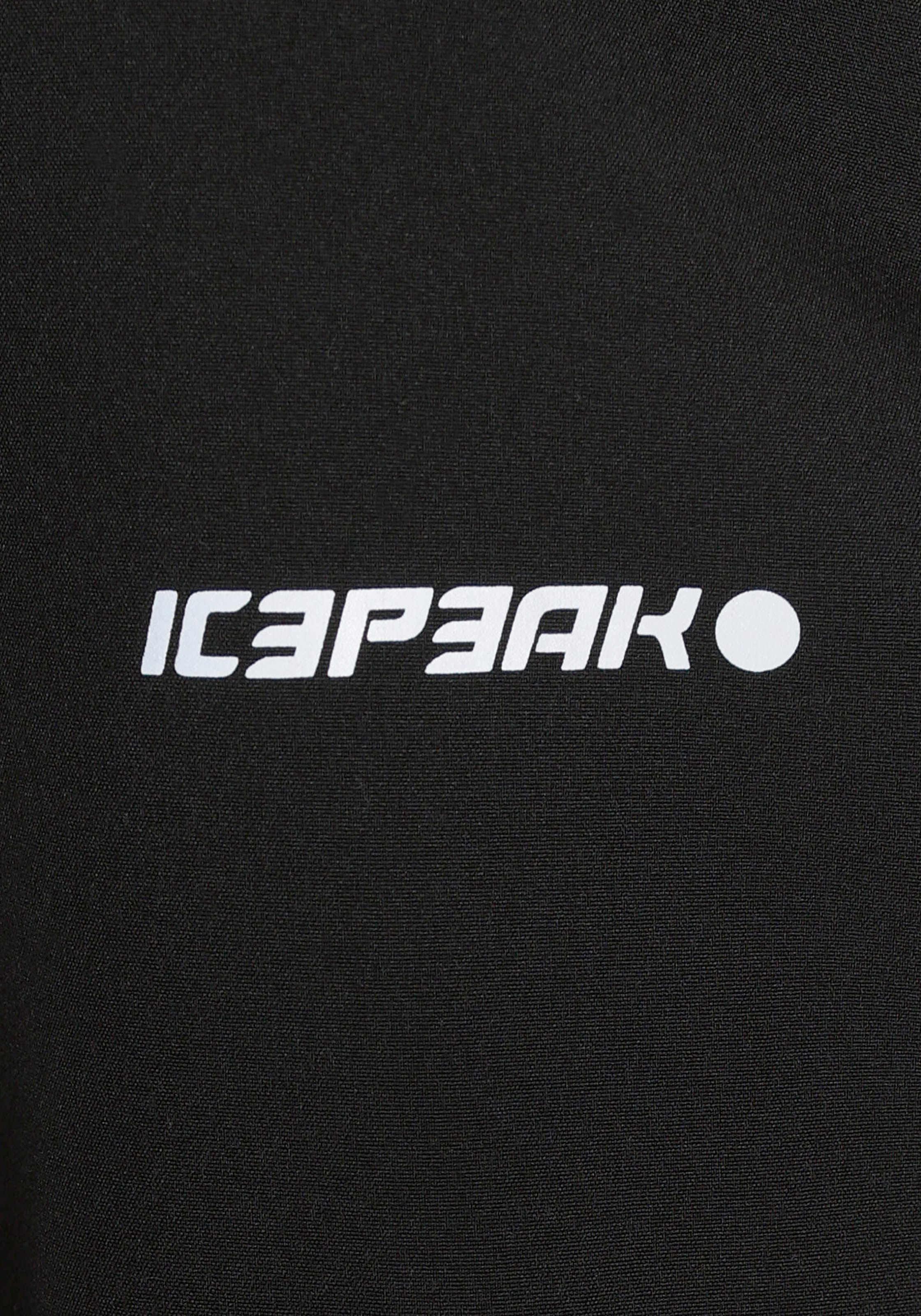 Icepeak Softshelljacke »BRENHAM« 1 Stk. tlg. mit Kapuze Winddicht & Wasserabweisend & Atmungsaktiv