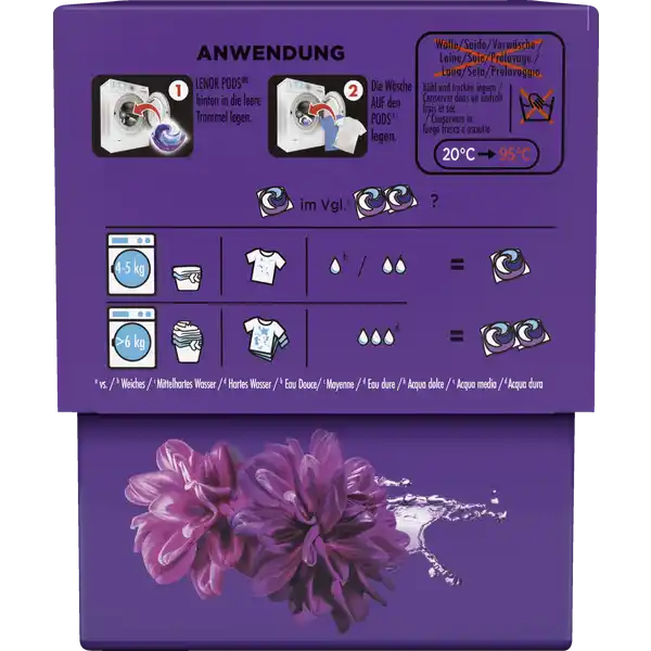 Amethyst Blütentraum All-in-1 Pods Colorwaschmittel 15WL