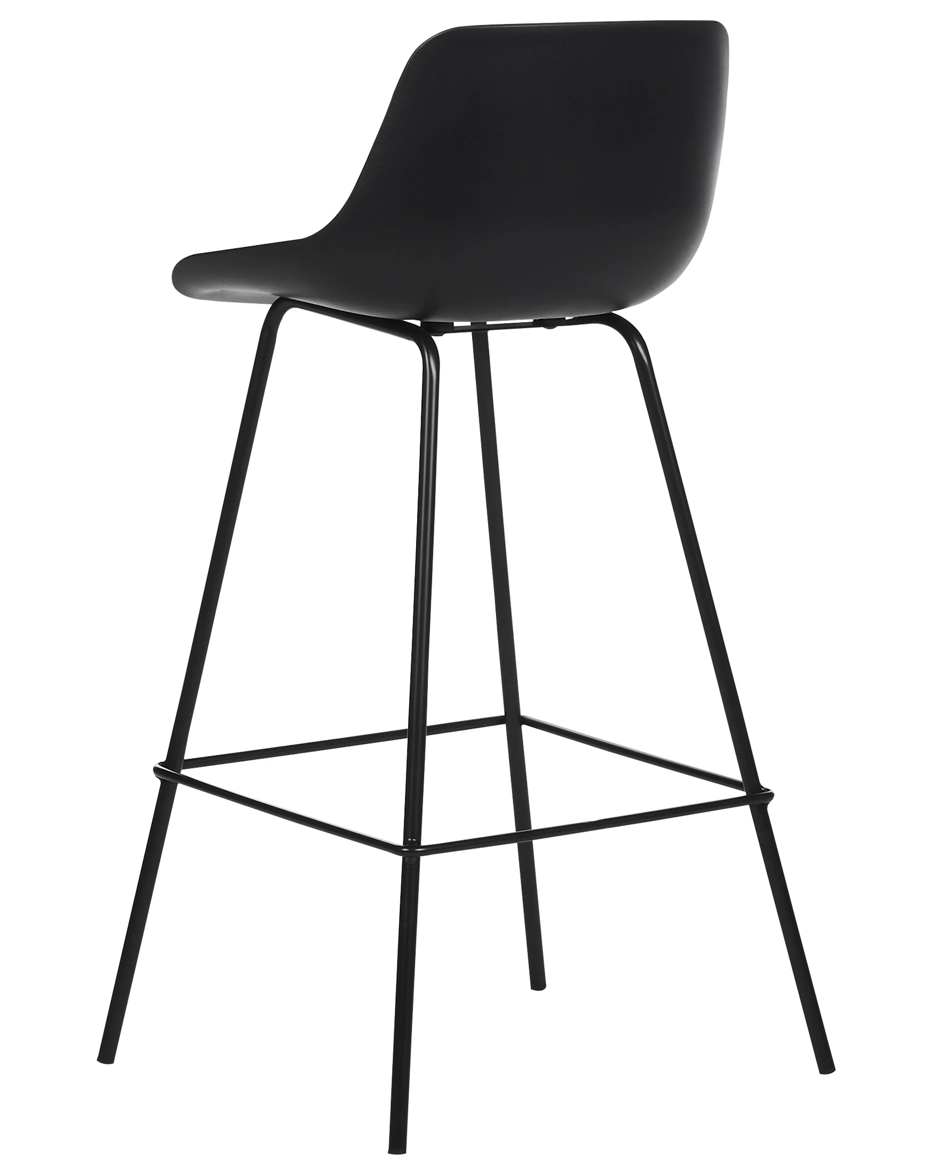 Set van 2 barstoelen EMMET Zwart