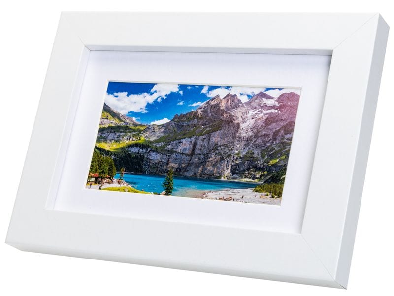 COCON Bilderrahmen 8er-Set, Weiss Fotorahmen in vier Grössen