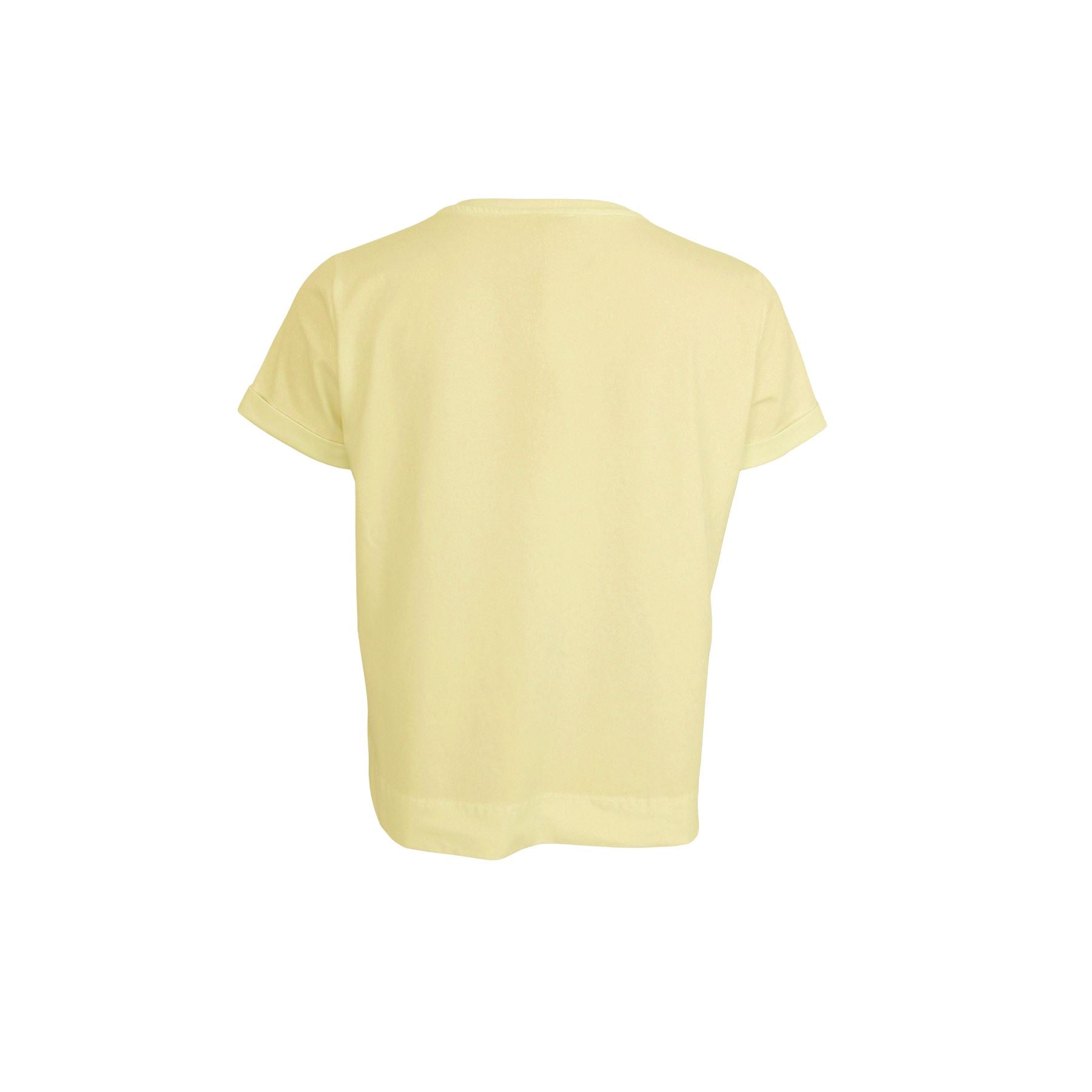 Black Colour Bcmay Ss Tee shirts pastel yellow