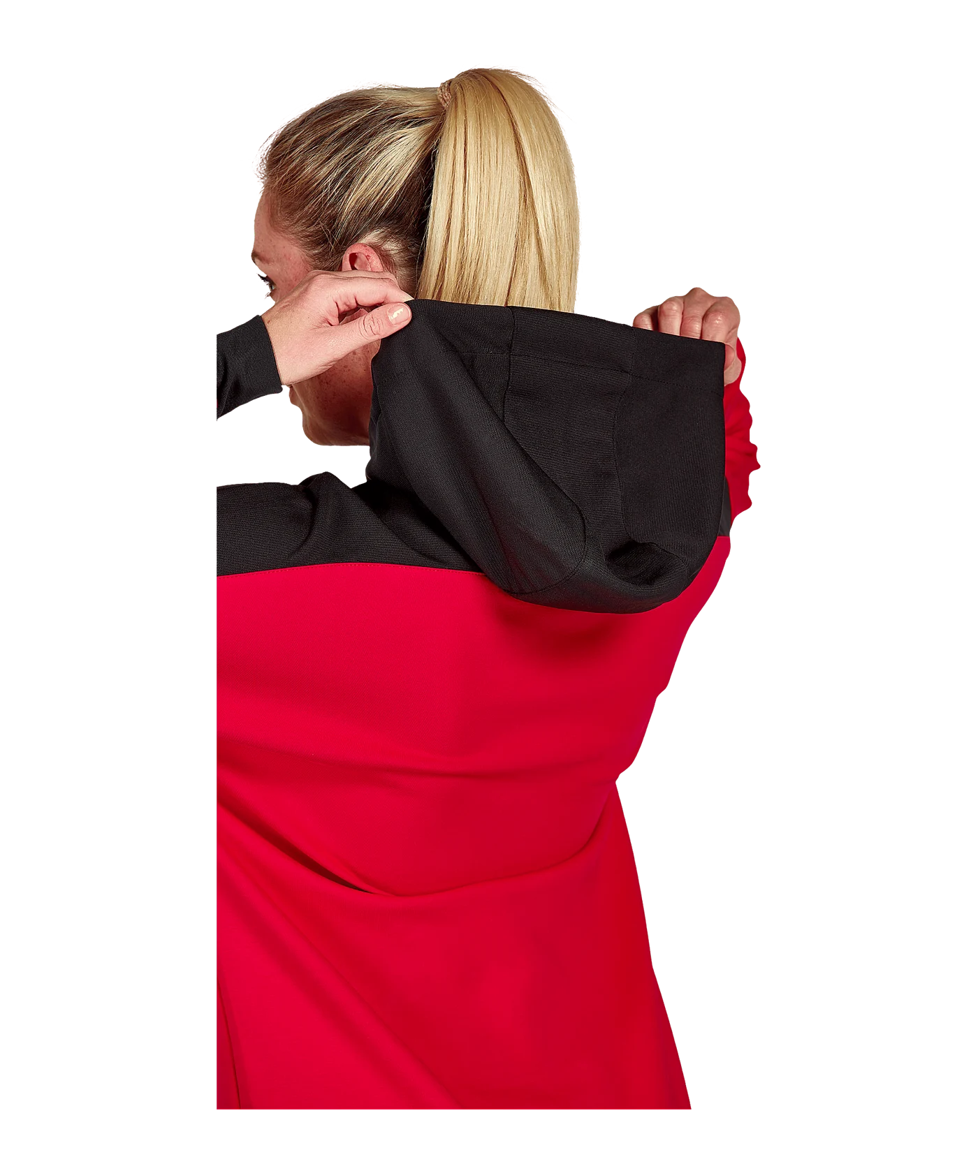Erima Change by Hoody Damen Rot Schwarz