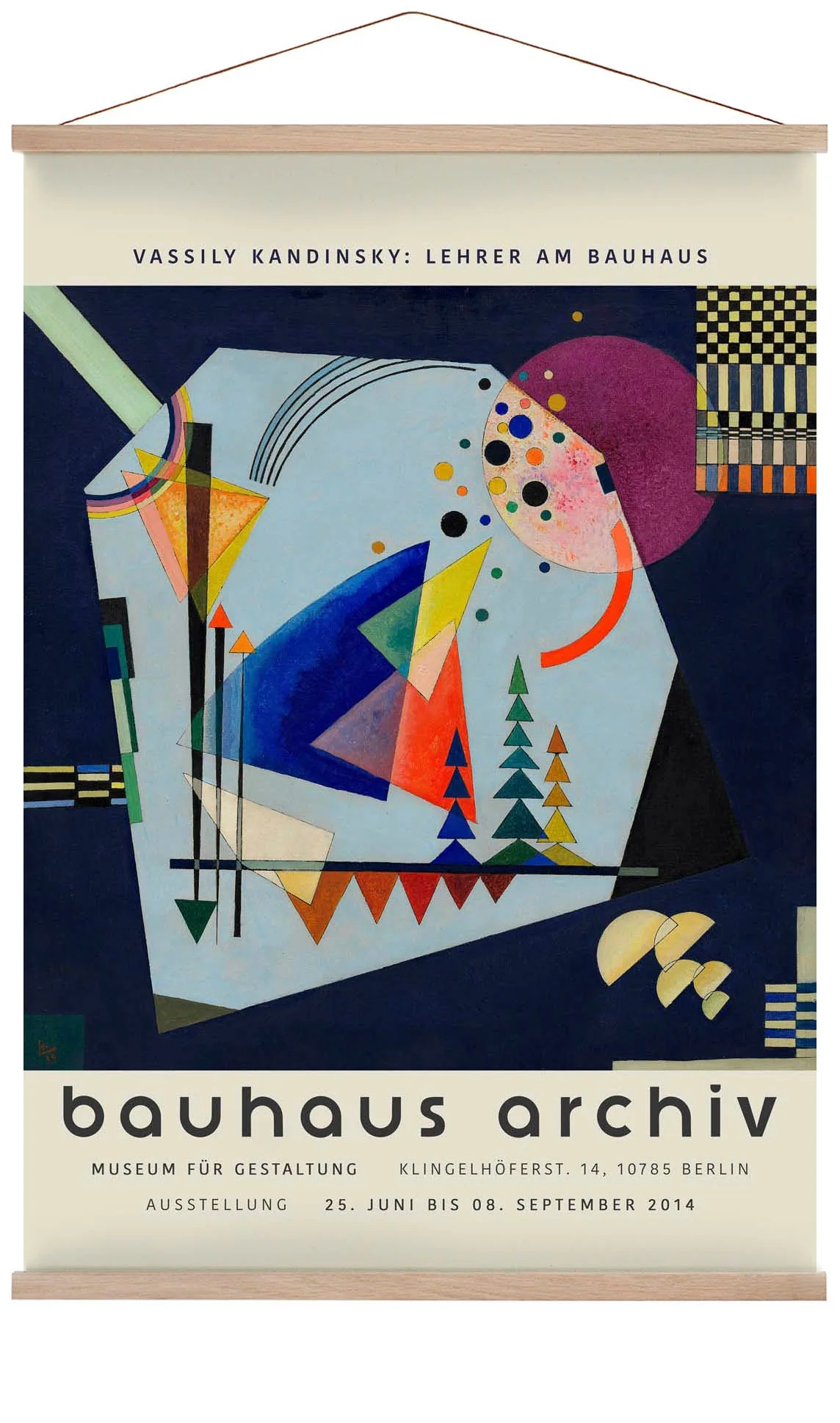 Drei Klänge von Wassily Kandinsky Ausstellung