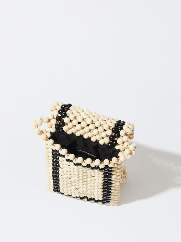Bolsa de madeira para celular - Bruta