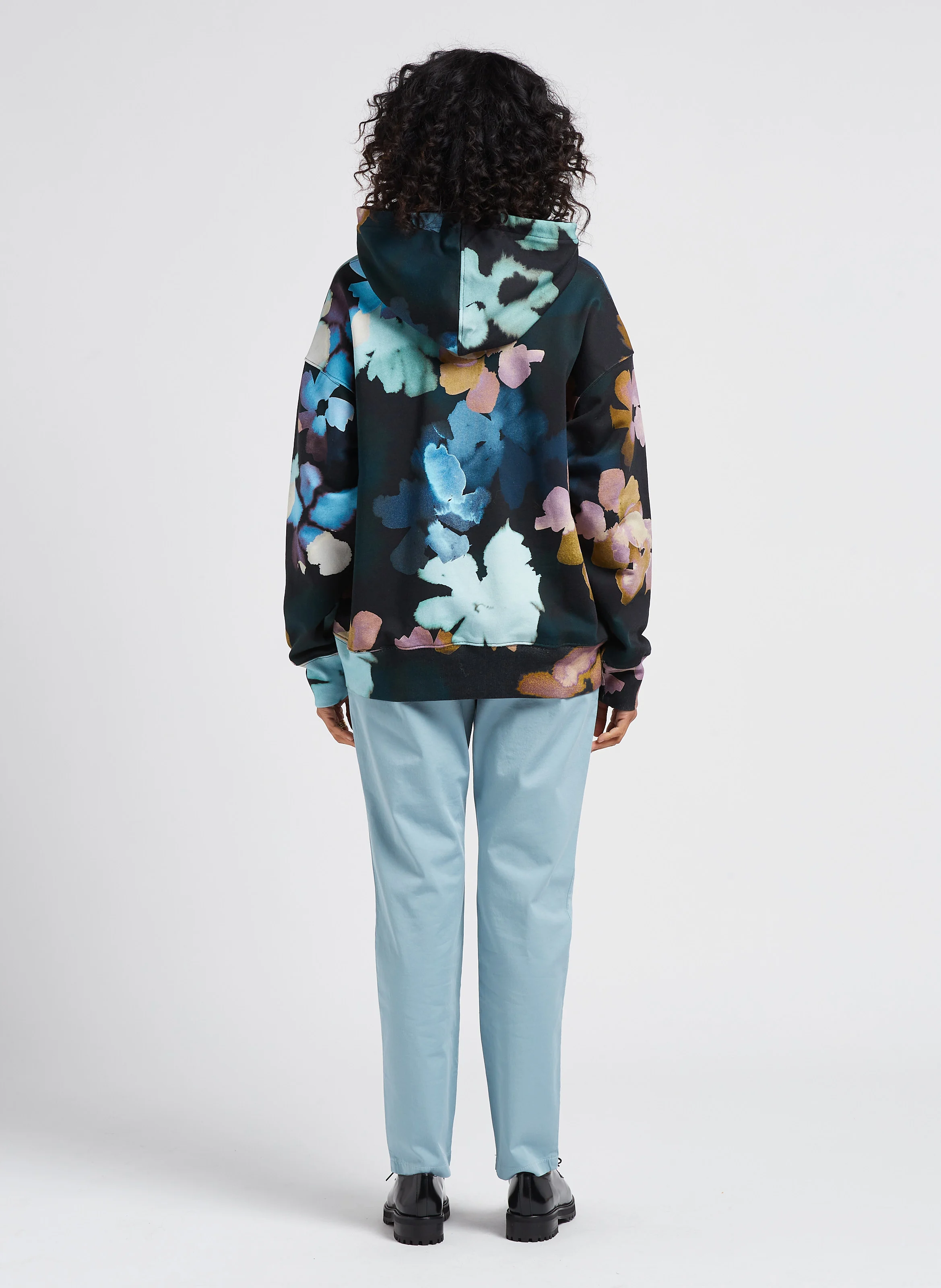 Pantalon chino en coton biologique | Bleu