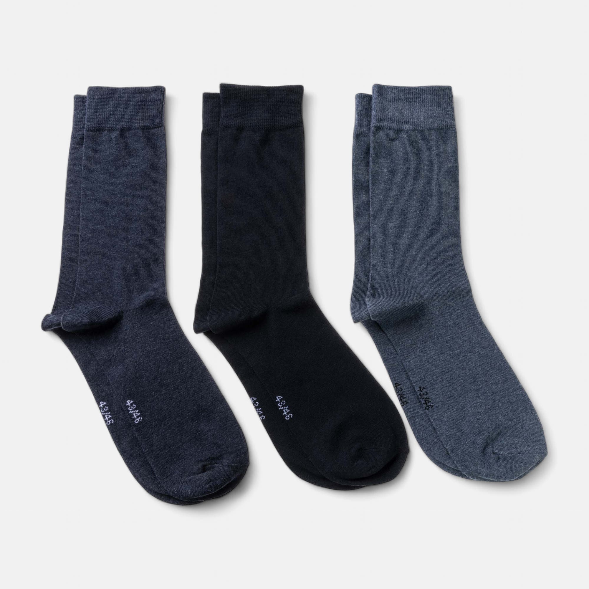 Chaussettes Homme bleu marine
