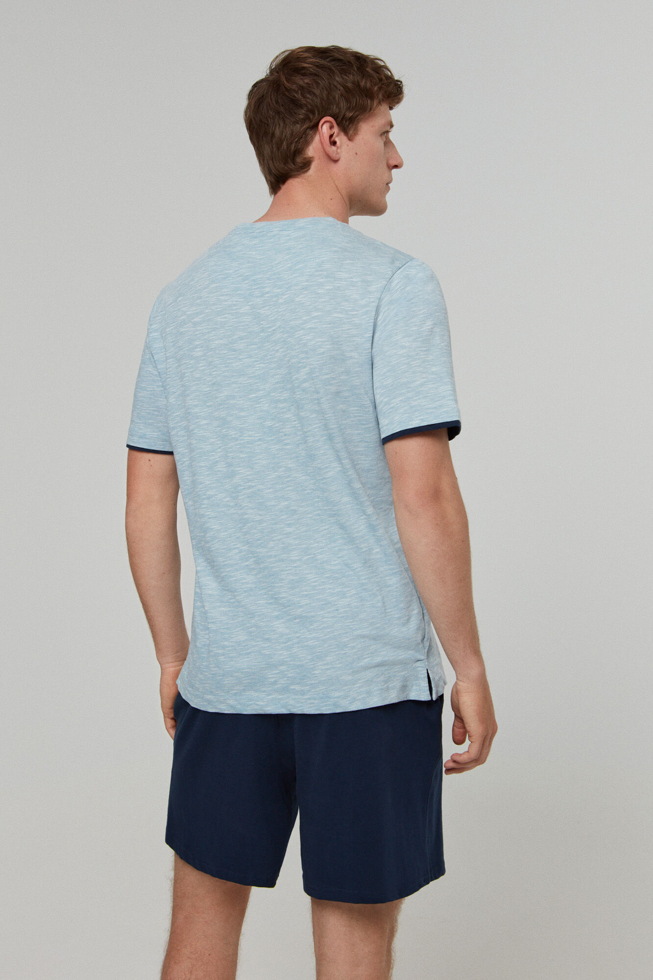 Pijama punto microlistado classic 1987 - Gris