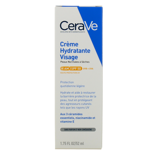 Cerave crème hydratante SPF50