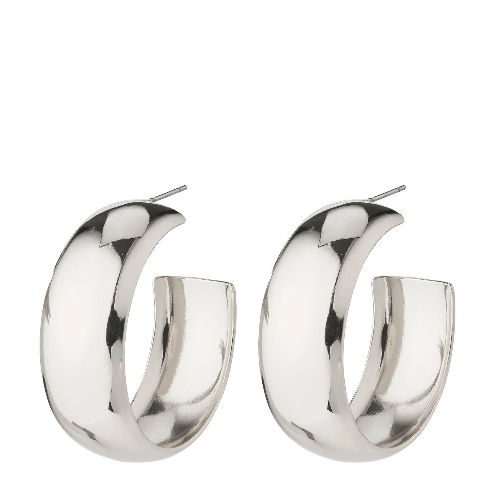 PILGRIM silver plated oorbellen Naia