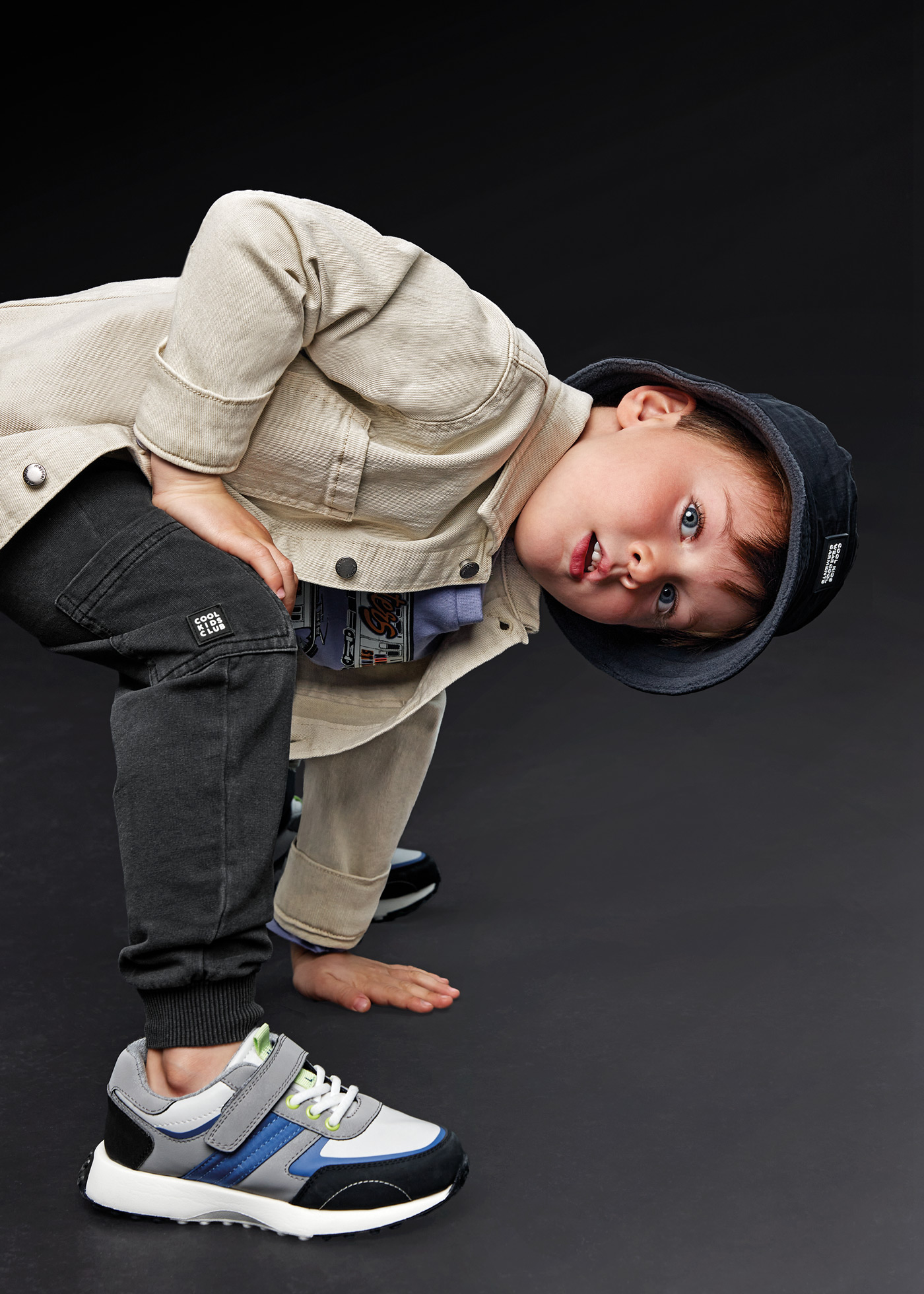 Sobretudo Better Cotton twill para meninos
