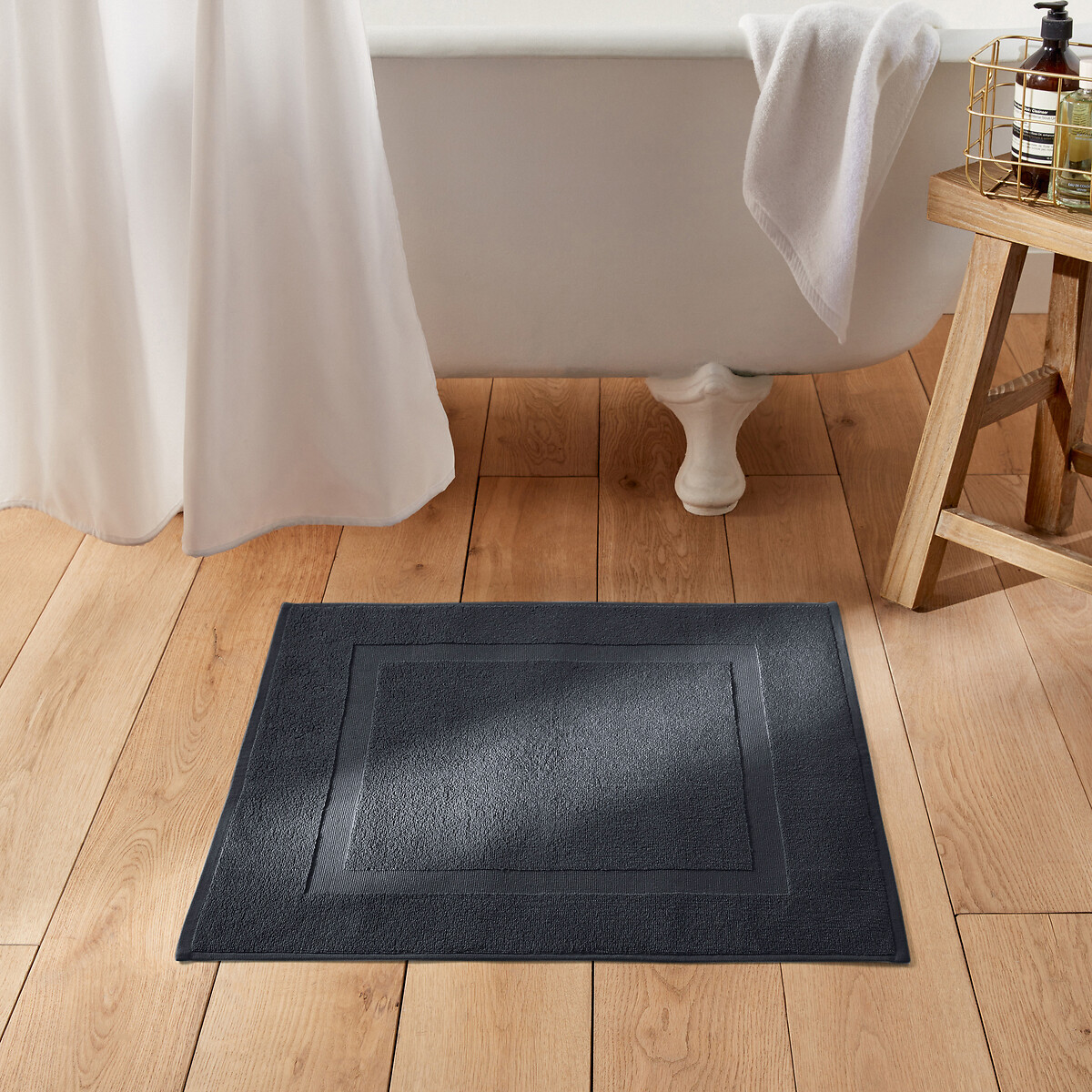 LA REDOUTE INTERIEURS<br>Tapete de banho turco liso 700 g/m², Scenario
