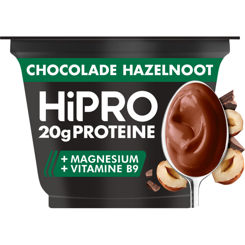 HiPRO Protein pudding chocolade hazelnoot