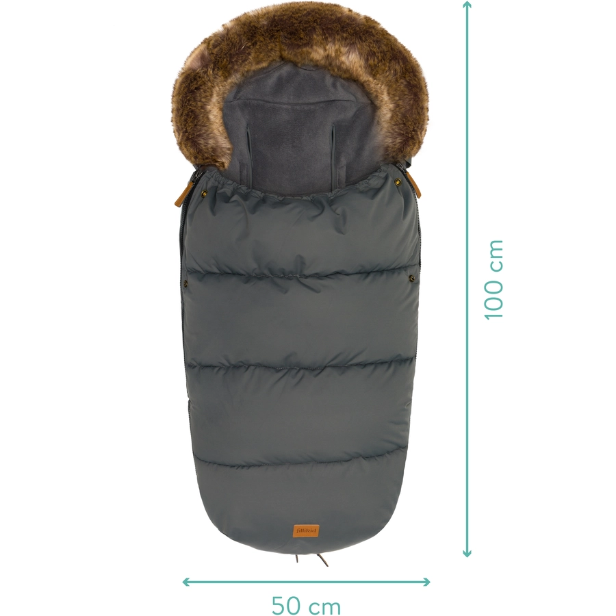 fillikid Winterfußsack Manaslu Grau