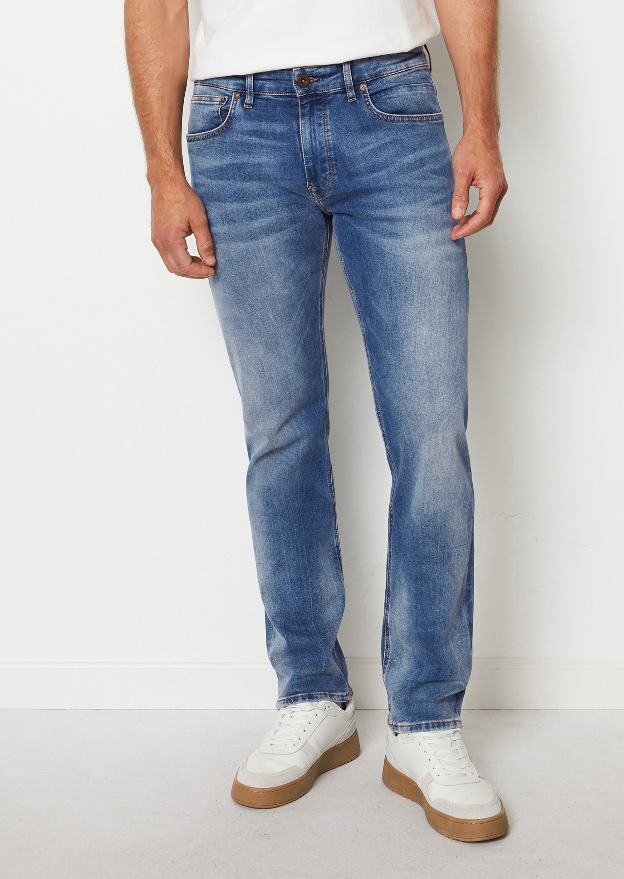 Jeans Modell KEMI regular aus hochwertigem Baumwoll-Mix