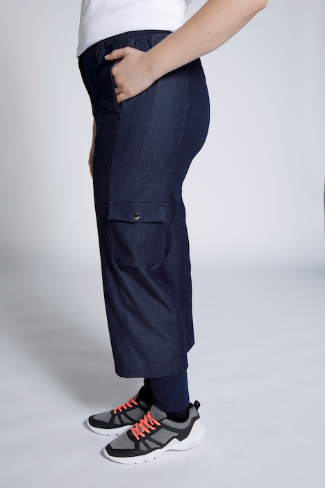 Doublelayer-Hose, integrierte Leggings, Druckknopf
