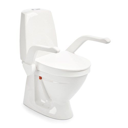 Etac - Toilettensitzerhöhung mit Armlehnen WC-Erhöhung Toilettenaufsatz My-Loo 10cm