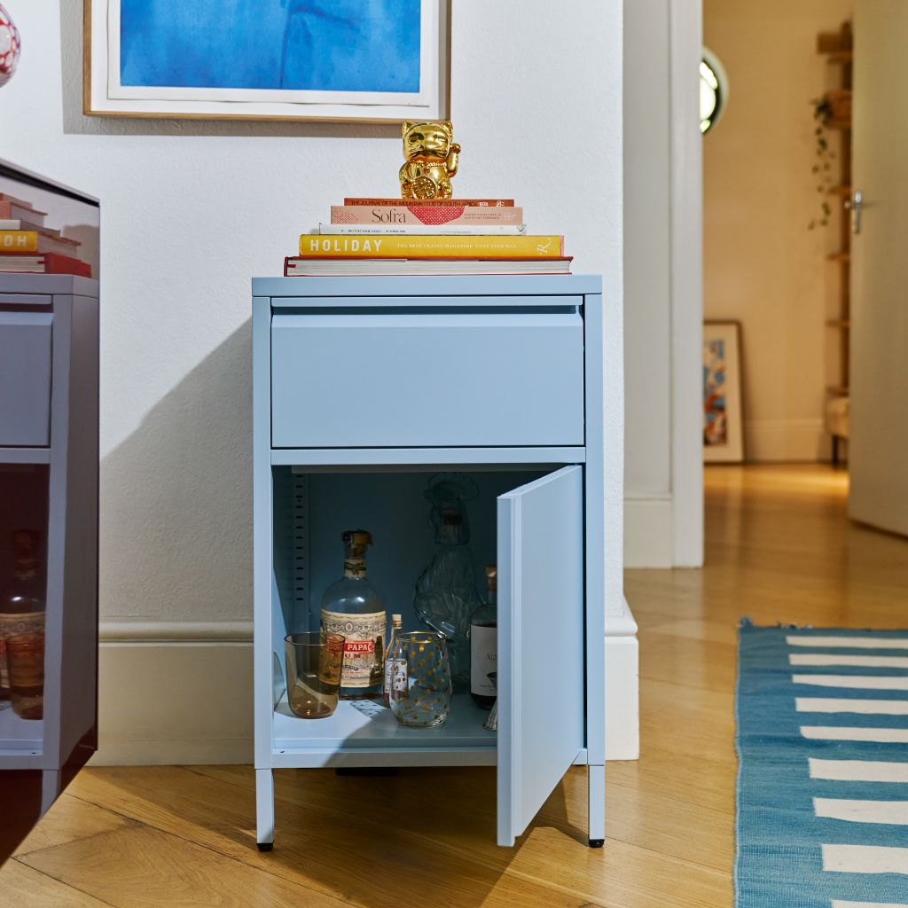 Nachtkastje Bon Bon Buddy salt blue