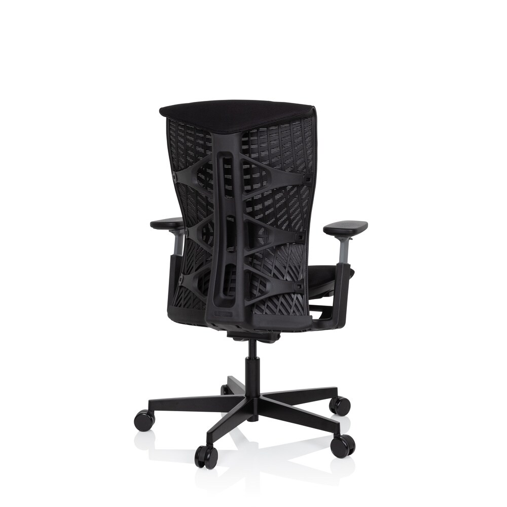 Profi Bürostuhl SKOPE Netzstoff mit Armlehnen (höhenverstellbar) hjh OFFICE