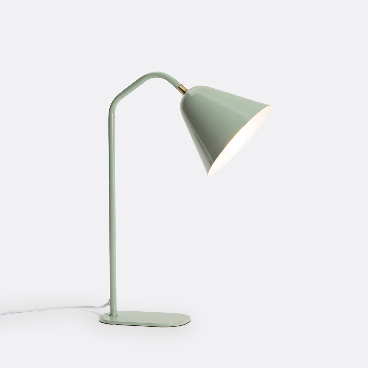 LA REDOUTE INTERIEURS<br>Candeeiro de mesa em ferro, Copita