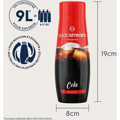 Sirop et concentré Sodastream Concentre COLA 440ml