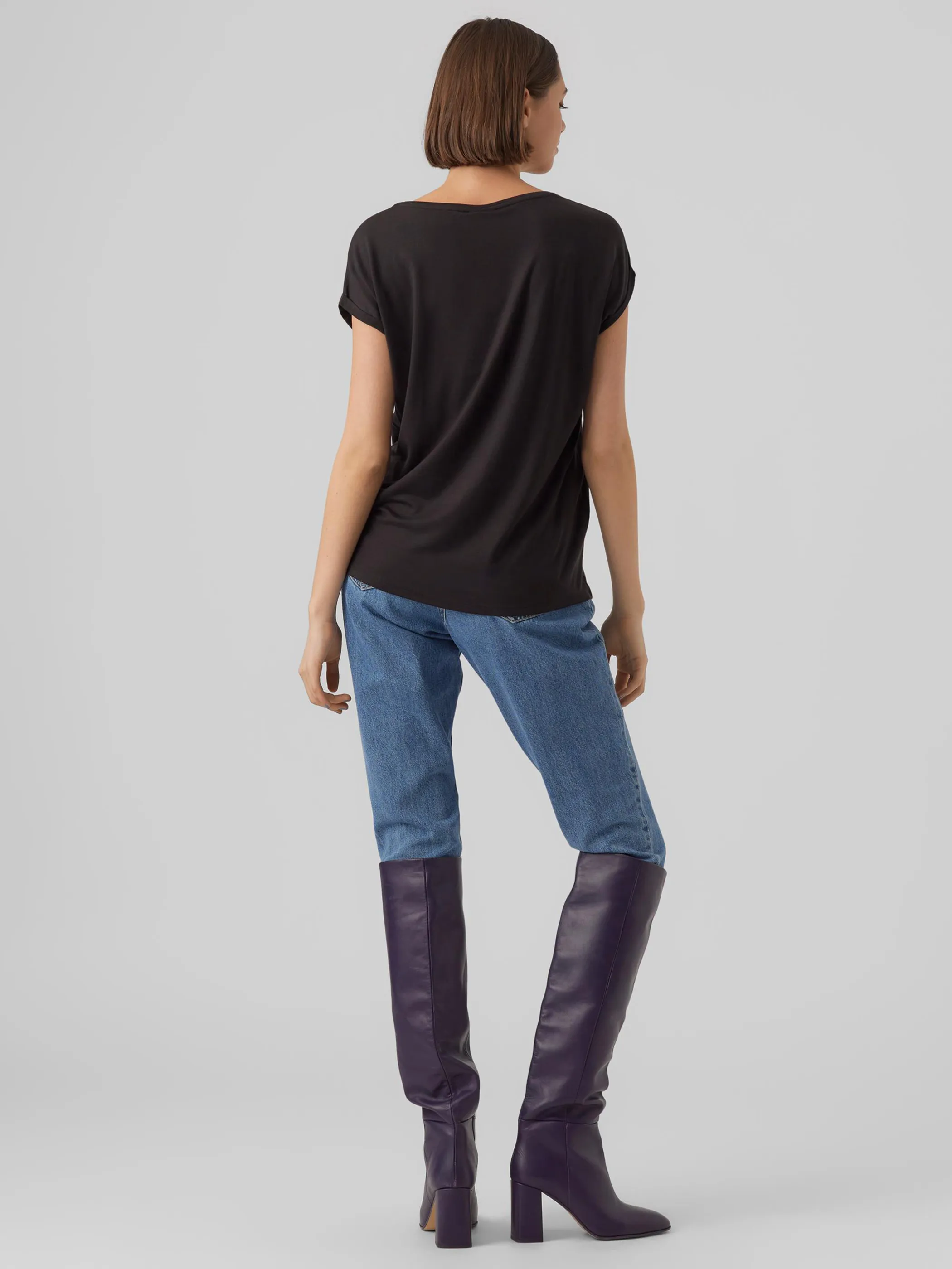 Vero Moda VMAVA PLAIN SS TOP GA Shirt