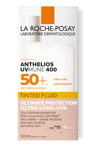 La Roche-Posay Anthelios Transparentes Fluid UV Mune getönt 50  Fl 50 ml