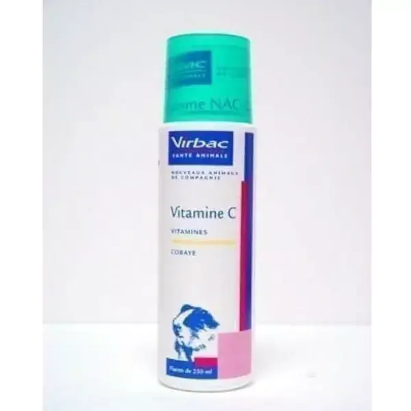 Virbac Vitamina C Solução Oral para Cobaias 250ml