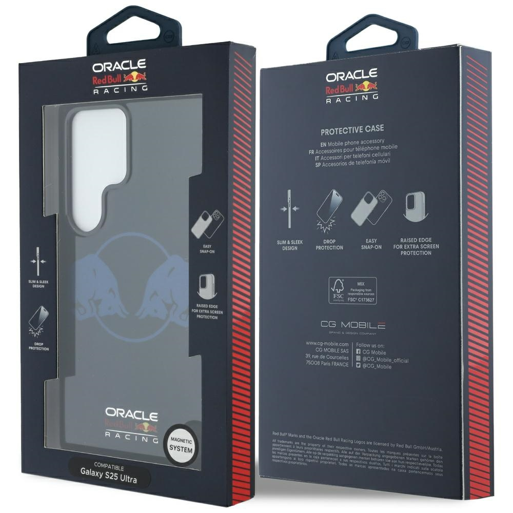 Samsung Galaxy S25 Ultra Hardcase Hülle IML Two Bulls MagSafe-Modul (RBHMS25L24HIDBV) - Marineblau