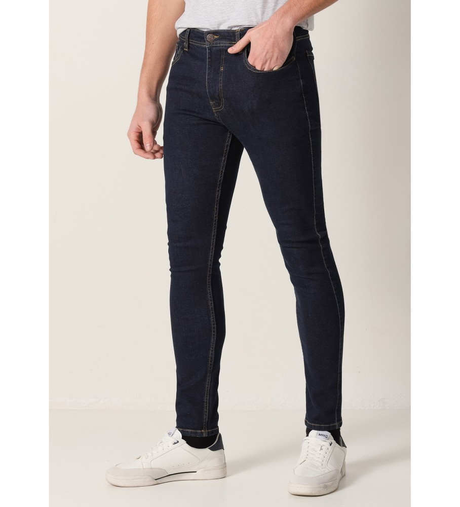 Calça jeans Six Valves 136319 azul marinho