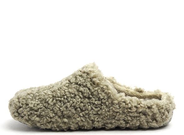 Verbenas chaussons femme york curly kaki