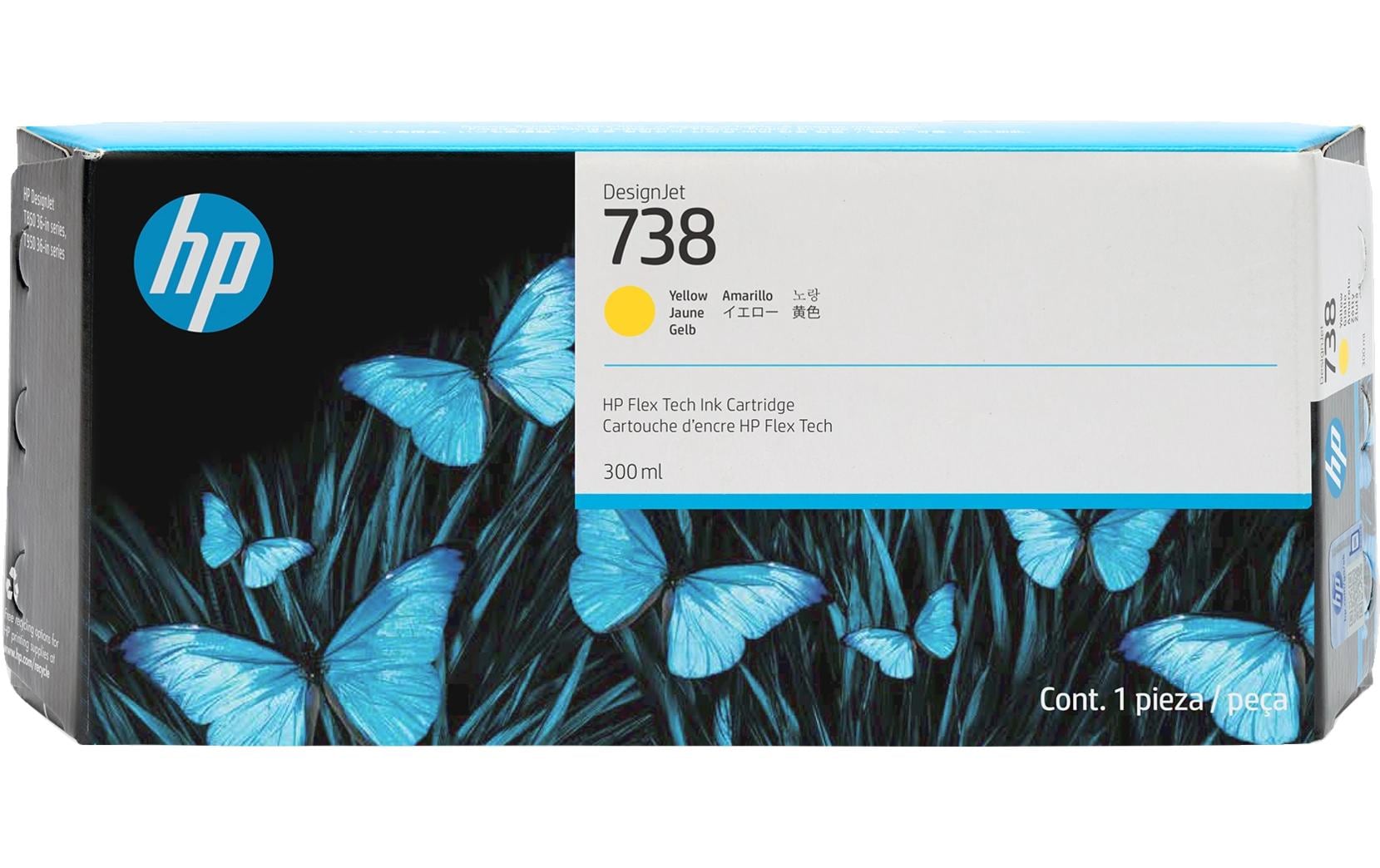 Tinte Nr. 738 (676M8A) Yellow<br>Druckerpatrone, Gelb