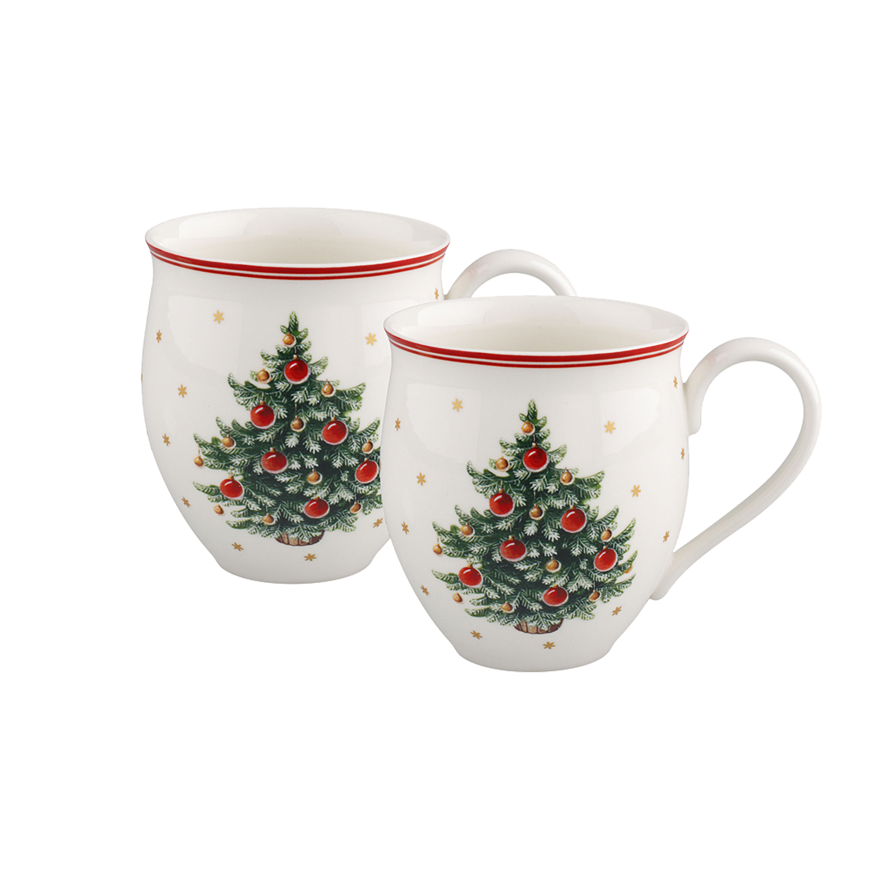 Toy's Delight Mug Red, 13.2 oz, Premium Porcelain