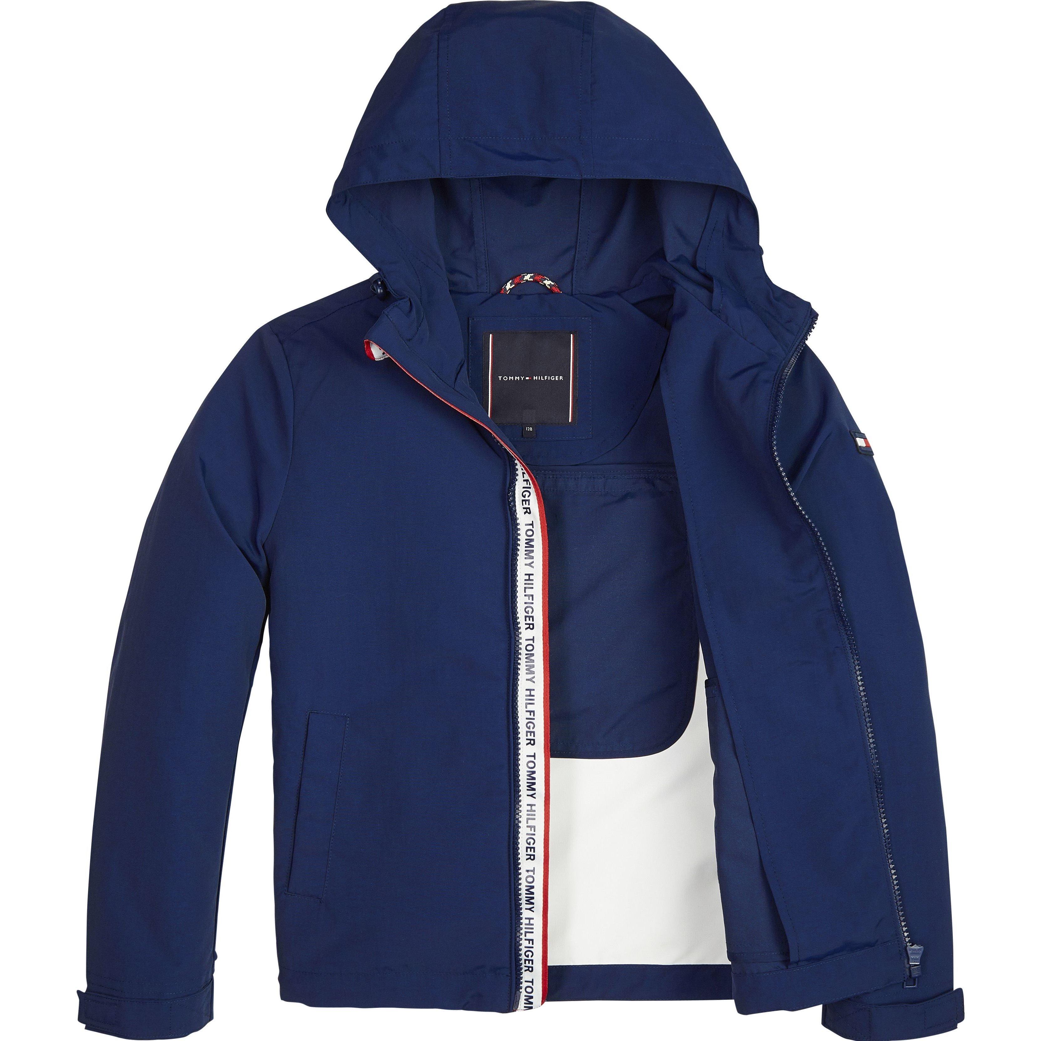 Tommy Hilfiger Boys Packable Hooded Jacket