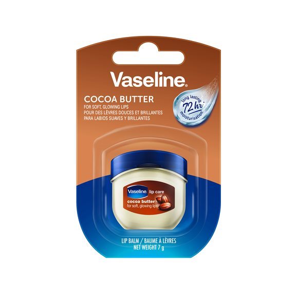 VASELINE Lip Balm Mini Jar<br>7 g, Topf, Cocoa Butter