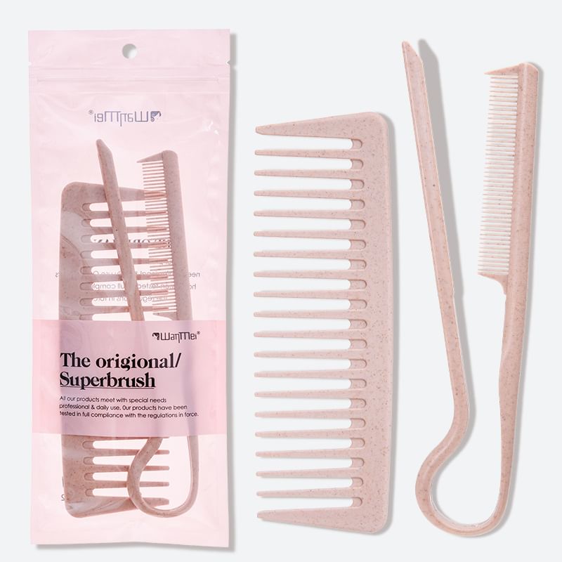 Gizmi - Set van 2: Plastic Haarkam + Styling Haarkam