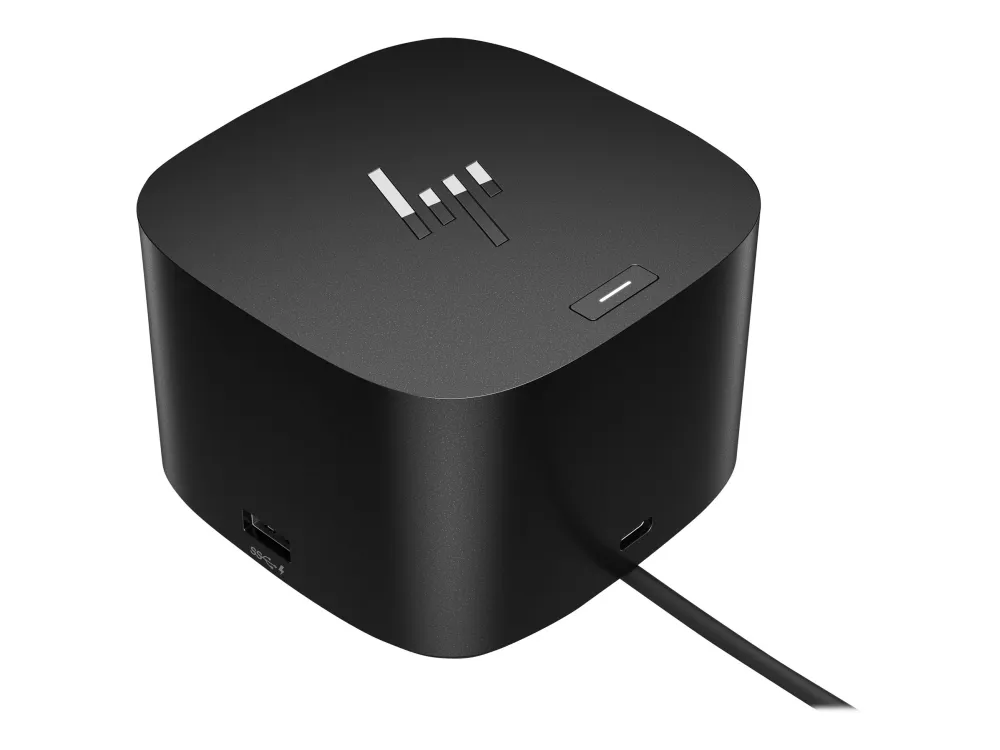 HP® | Thunderbolt Dock G4 - Dockingstation - HDMI, 2 x DP, Thunderbolt, USB-C - GigE, 2.5 GigE - 120 Watt - Sort