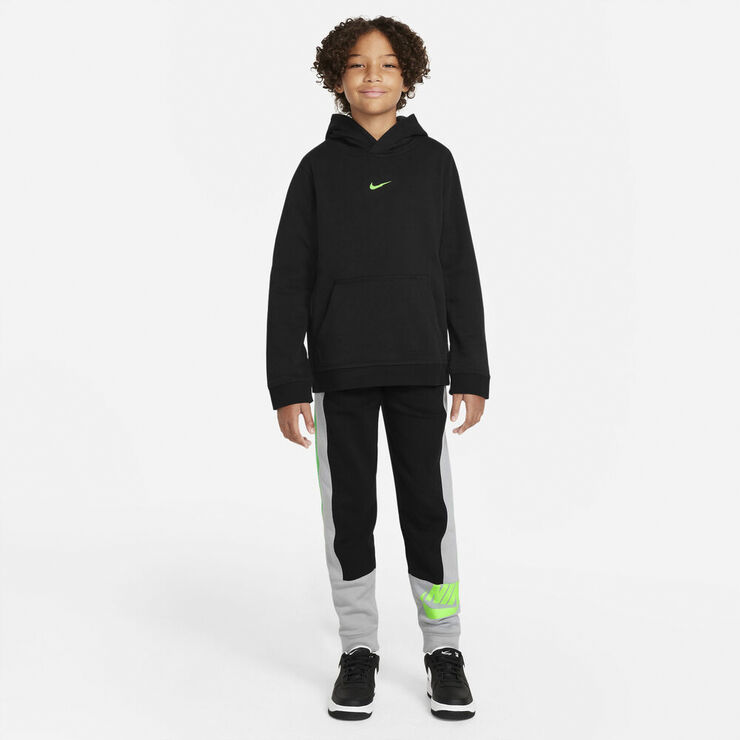 Nike Sportswear Zigzag Fleece hættetrøje Sort