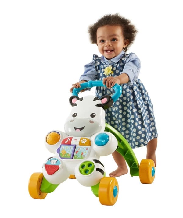 Fisher-Price Spedbarn - Lær med meg Zebra gåstol (DLD80)