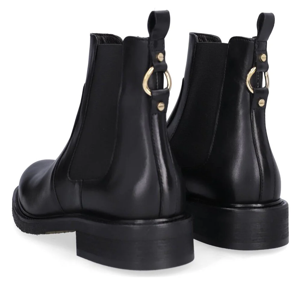 Billi Bi  A7103 Chelsey Støvle - Black calf