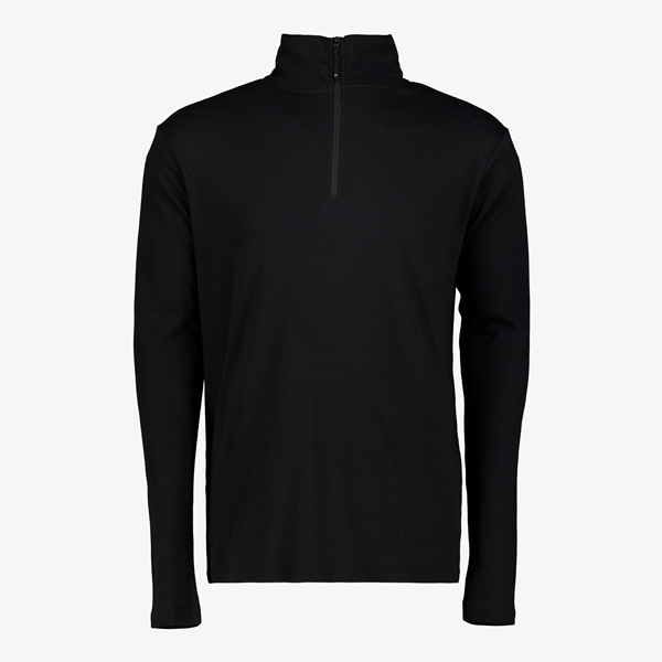 Mountain Peak heren skipully met rits zwart