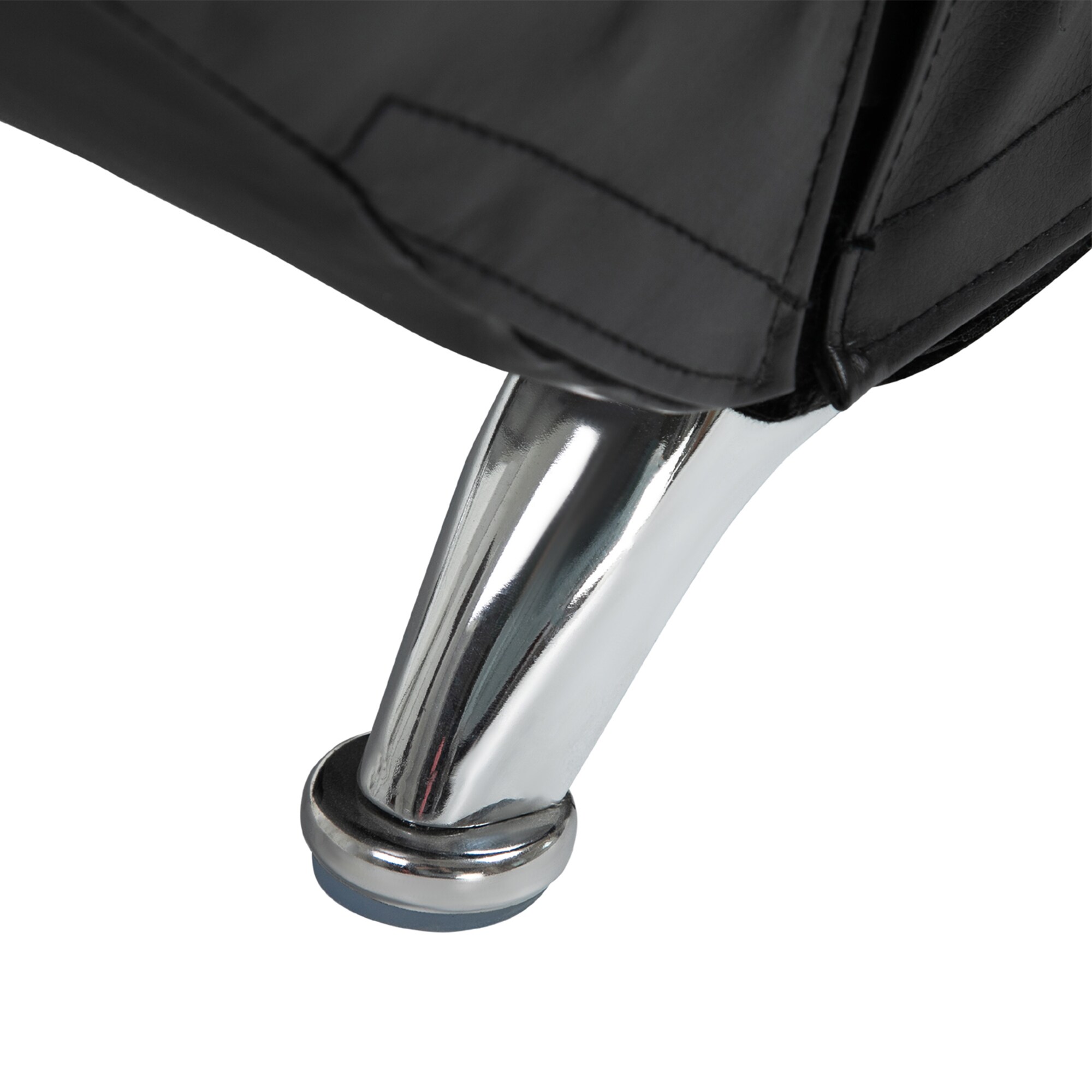 HOMCOM Massagesessel mit einem Taillenkissen schwarz 163 x 58 x 87 cm (LxBxH)