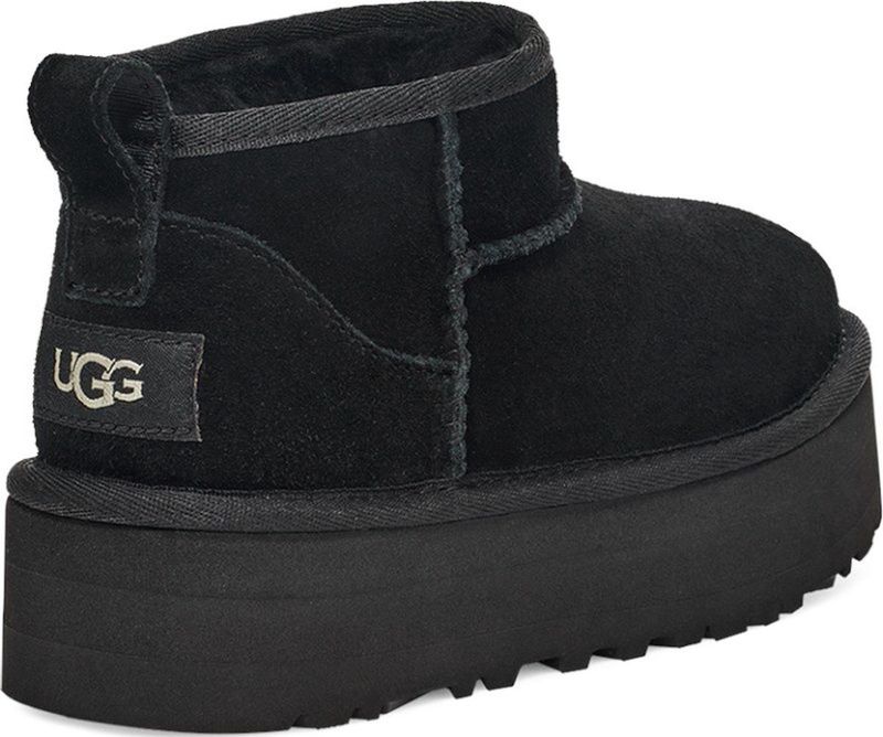 UGG - Classic Ultra Mini Platform - Kuitlaarzen - Suède - Zacht