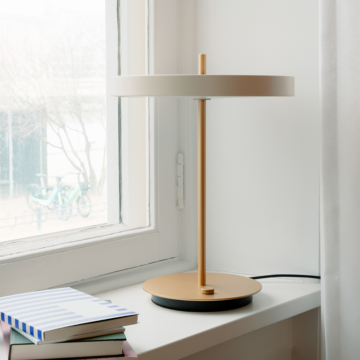 Tafellamp Asteria table Parelmoer