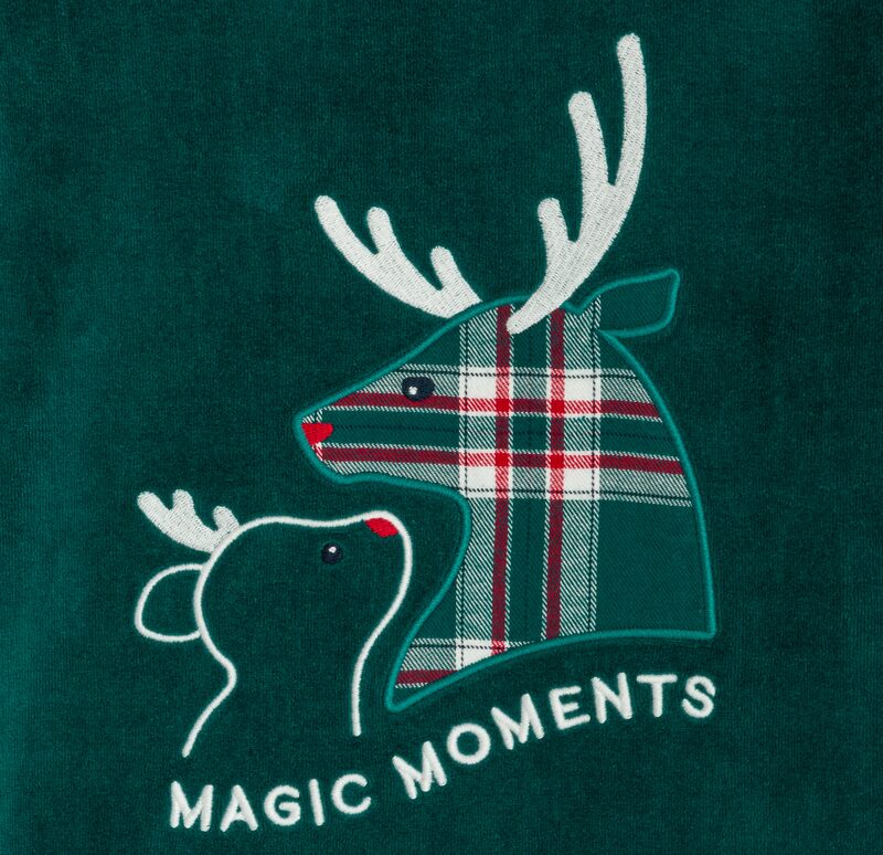 Pyjama de Noël vert Garçon