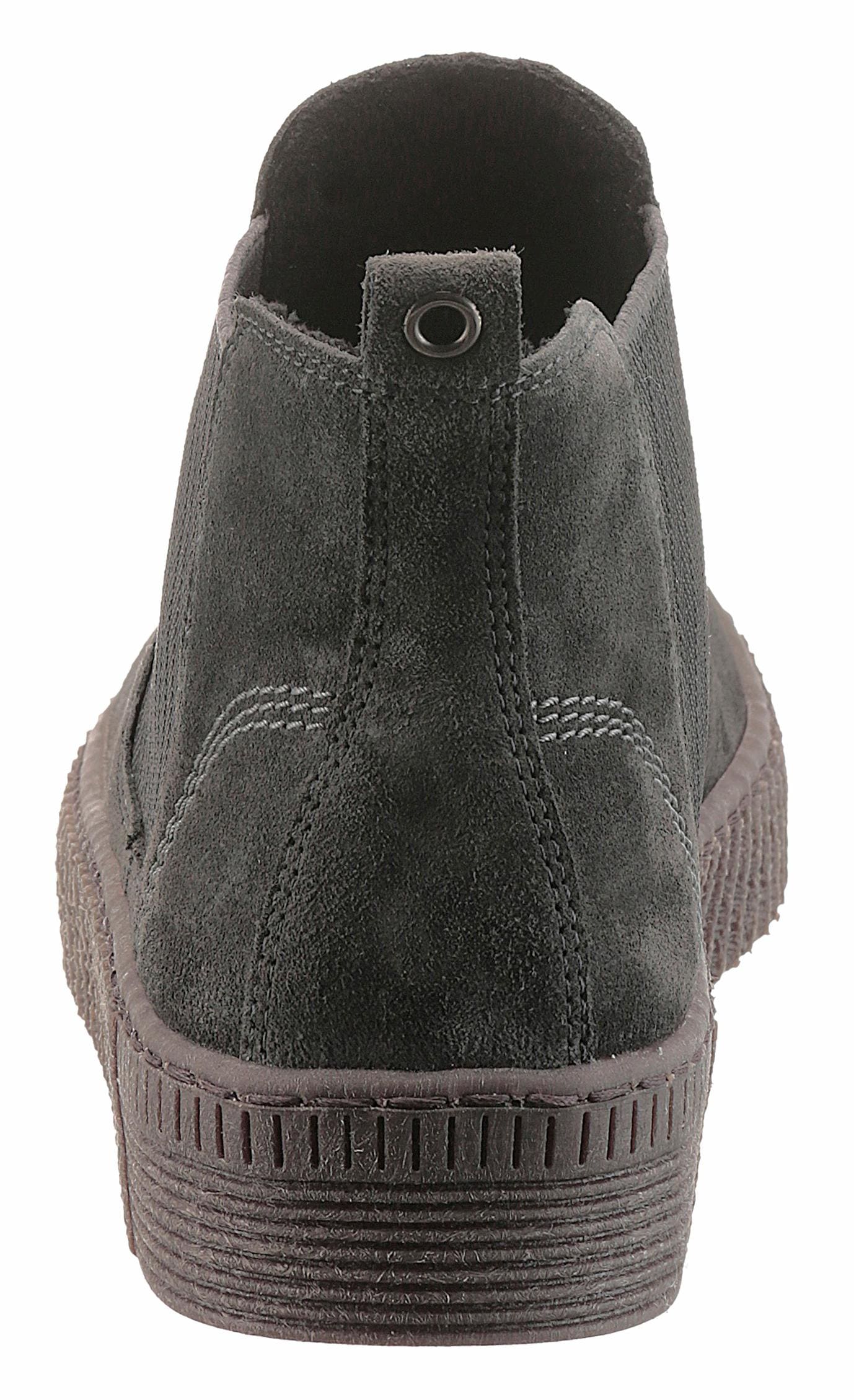 Gabor  , Plateau, Stiefelette, Schlupfschuh mit dezenten Kontrastnähten