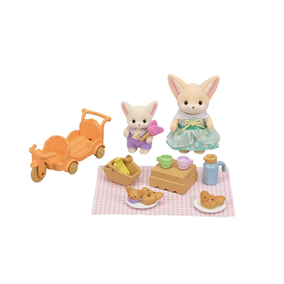 Le set de pique-nique des frères et sœurs Fennec - Sylvanian Families 5698