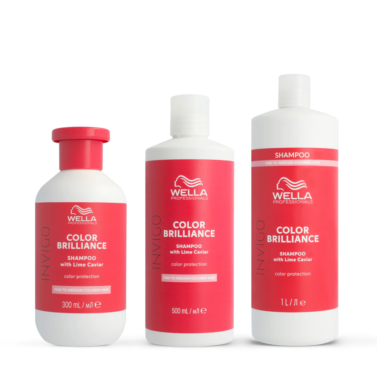 Shampoing protecteur de couleur cheveux fins Invigo 50ml / 300ml / 500