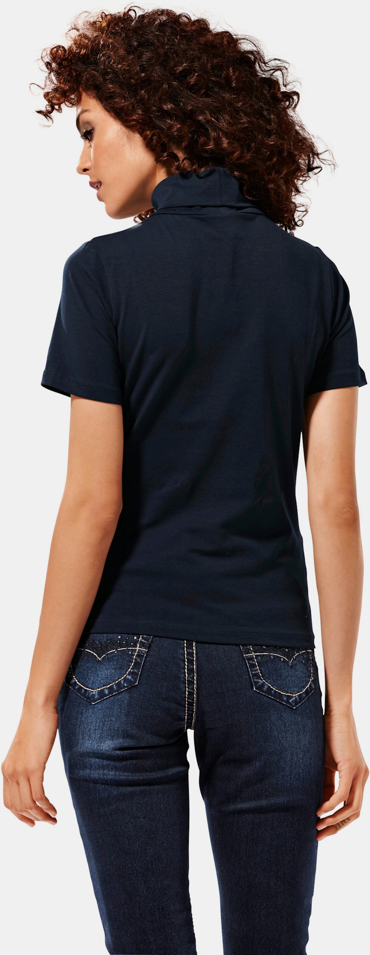 Rollkragen-Shirt