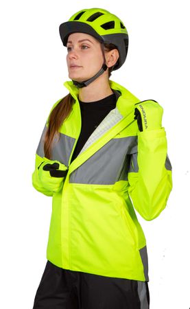 URBAN LUMINITE EN1150 Damen-Regenjacke  neon-gelb  XS